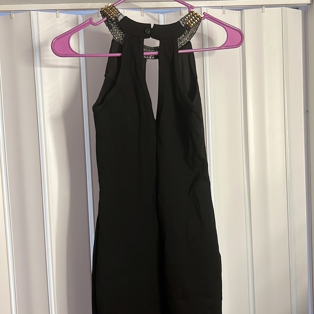 High Neck Bodycon Dress - Picture 3 of 6
